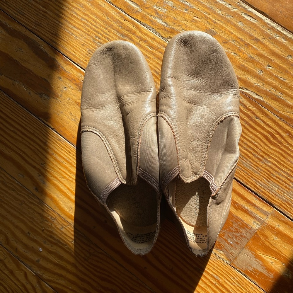 Tan Leather Capezio Jazz 7M